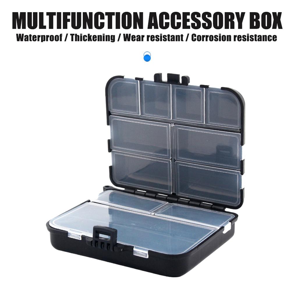 Fishing Lure Box - Köder-Aufbewahrungsbox, Angelgerät, Köder-Aufbewahrungsboxen, tragbarer doppelseitiger Köder-Haken-Organizer,