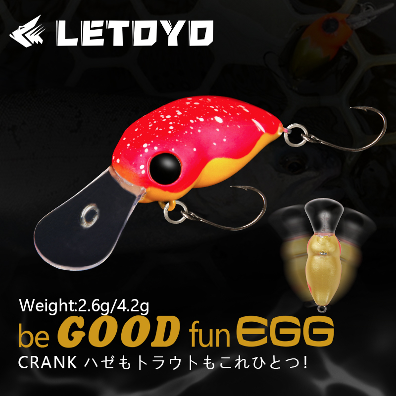 Fishing Lure Crankbait - LETOYO 2,6g 28mm 4,2g 35mm Mini-Crankbait