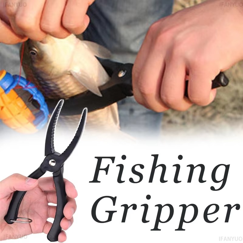 Fishing Lure Making Kit - Outdoor-Fischkontrollgerät, Kunststoff-Klemme, Fischgreifer, Werkzeug zur Fischfänger-Kontrolle,