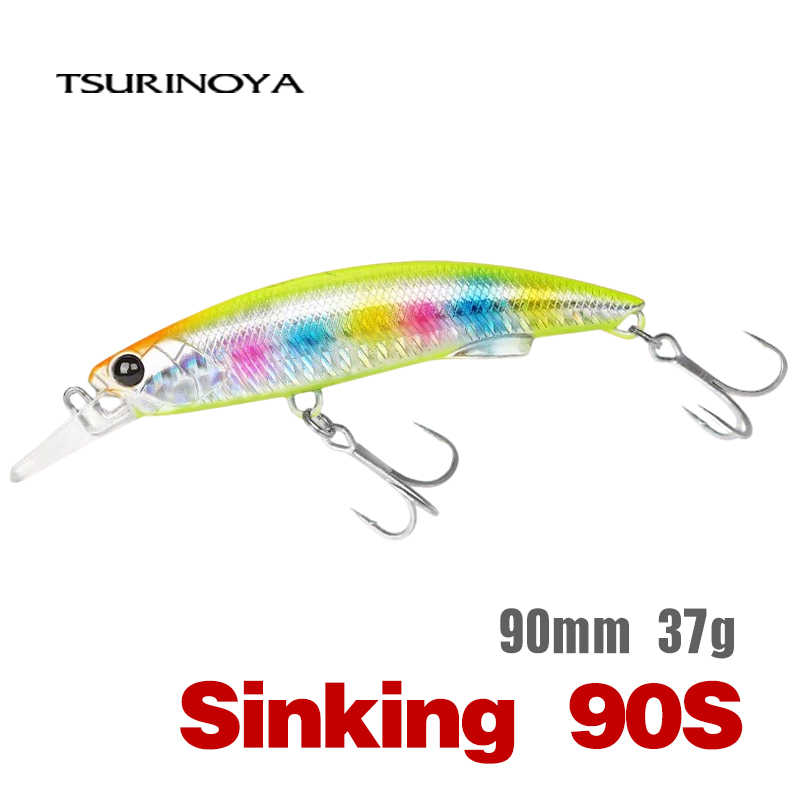 Fishing Lure Buzzbait - TSURINOYA 90S Heavy Minnow Sinking Angelköder