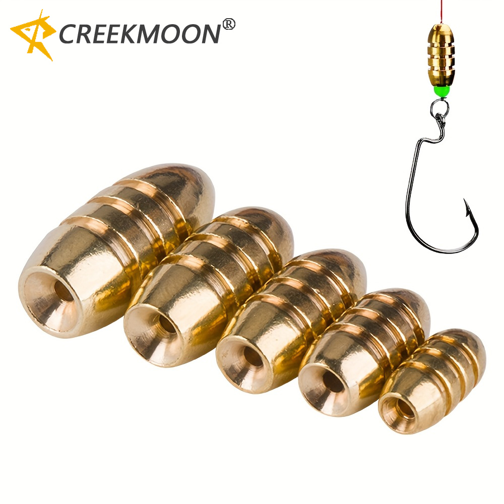 Fishing Lure Accessories - 20 Stück Messing Kupfer Angeln Sinker