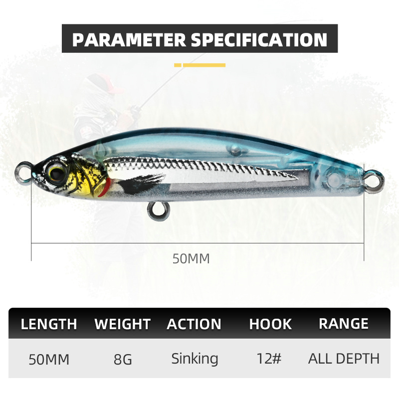 BLUX EXILE 50 Sinking Gravity  – Fishing Lure Topwater Bewertung und Preis