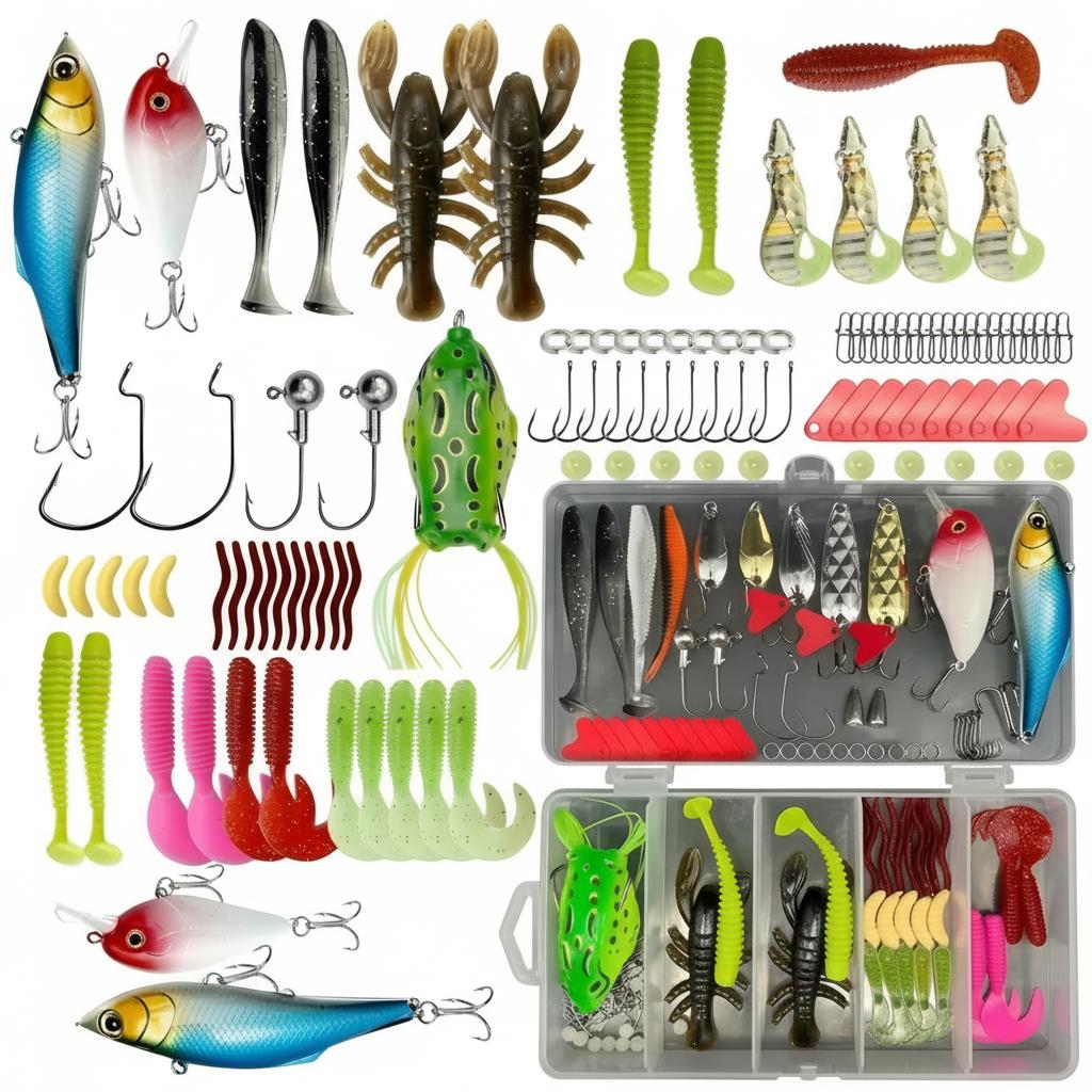 133-teiliges Premium-Angelköde – Fishing Lure Jig Bewertung und Preis