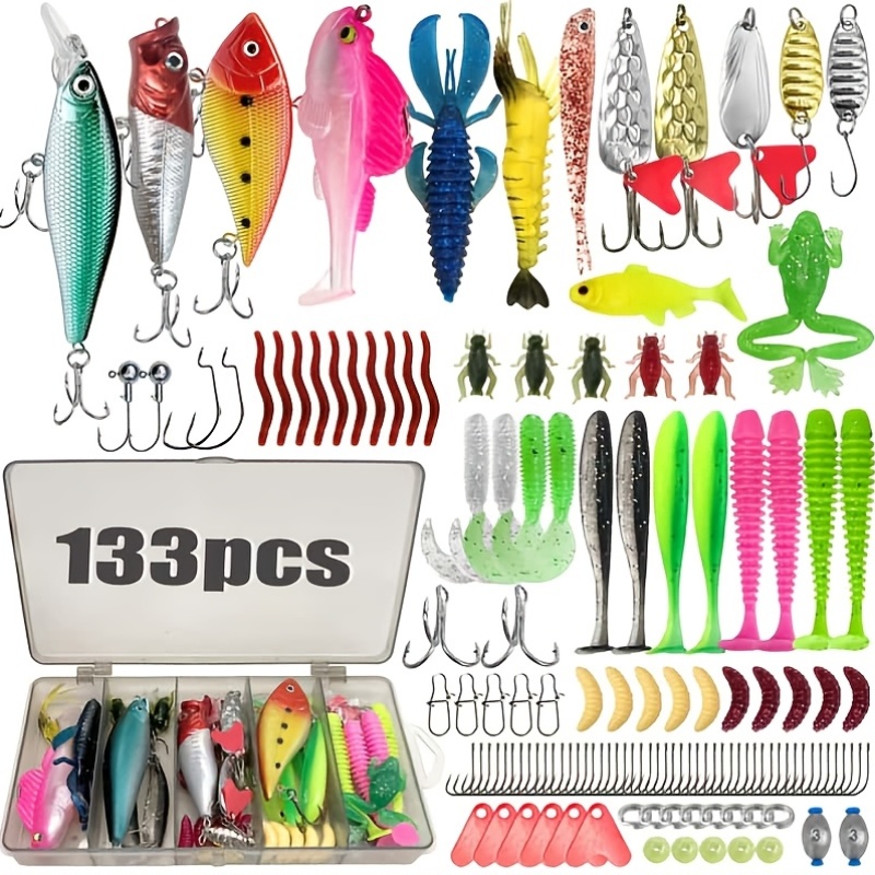 133-teiliges Premium-Angelköde – Fishing Lure Jig Bewertung und Preis