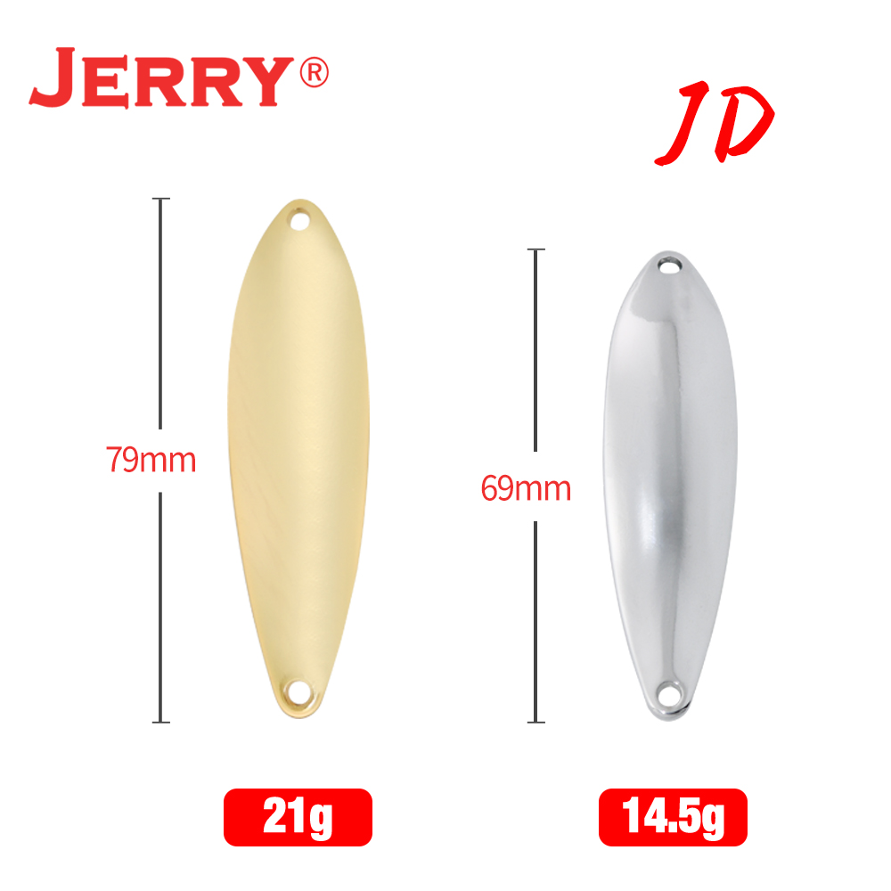 Jerry JD 14,5 g 21 g unlackier – Fishing Lure Spoon Bewertung und Preis