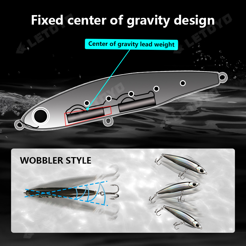 LETOYO Sinking Pencil 17g 12g- – Fishing Lure Spoon Bewertung und Preis