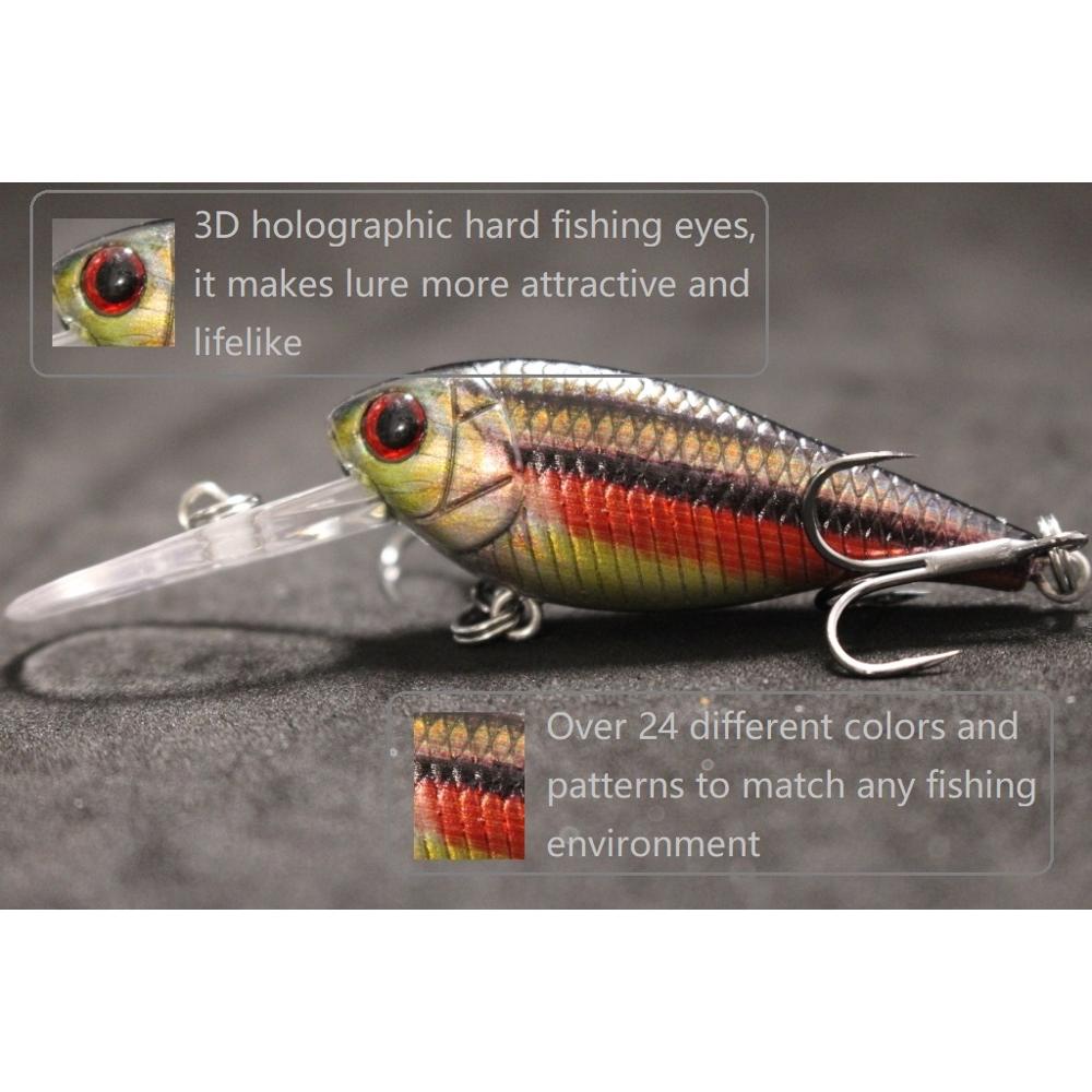 wLure Crankbait-Angelköder, 8  – Fishing Lure Crankbait Bewertung und Preis