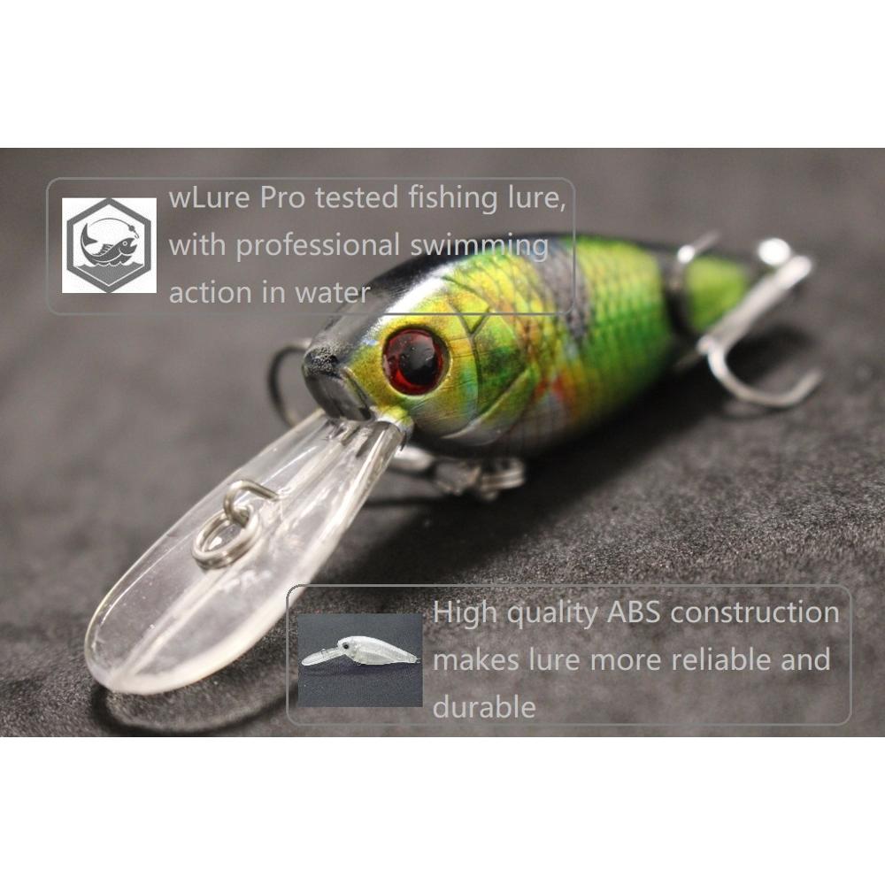 wLure Crankbait-Angelköder, 8  – Fishing Lure Crankbait Bewertung und Preis