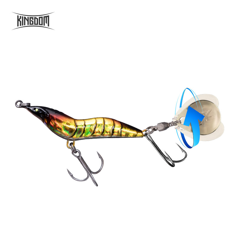 KINGDOM Garnelen-Angelköder Me – Fishing Lure Blade Bait Bewertung und Preis