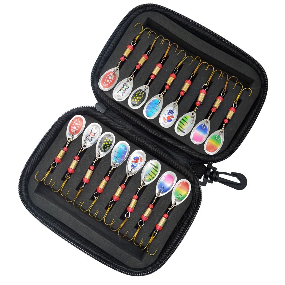 Rotierende Glitzer-Spinner-Auf – Fishing Lure Spinner Bewertung und Preis