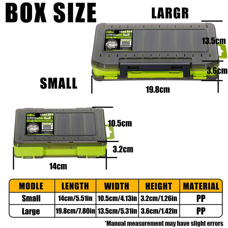 Doppelseitige Kompakte Angelbo – Fishing Lure Box Bewertung und Preis